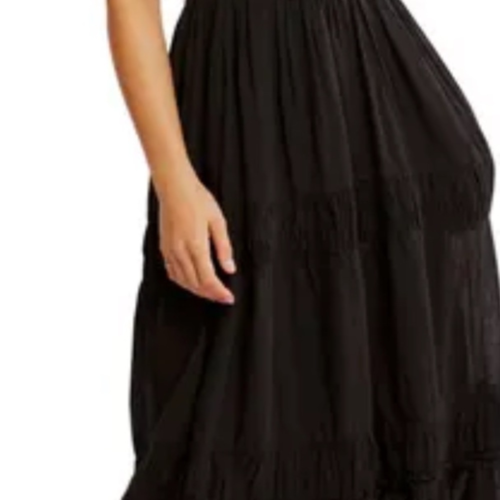 Free People Black Maxi Dress - Picture 4 of 9